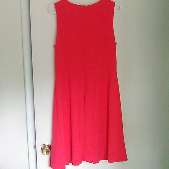 Roz & Ali orangish red cocktail dress sz 10 - Picture 5 of 11
